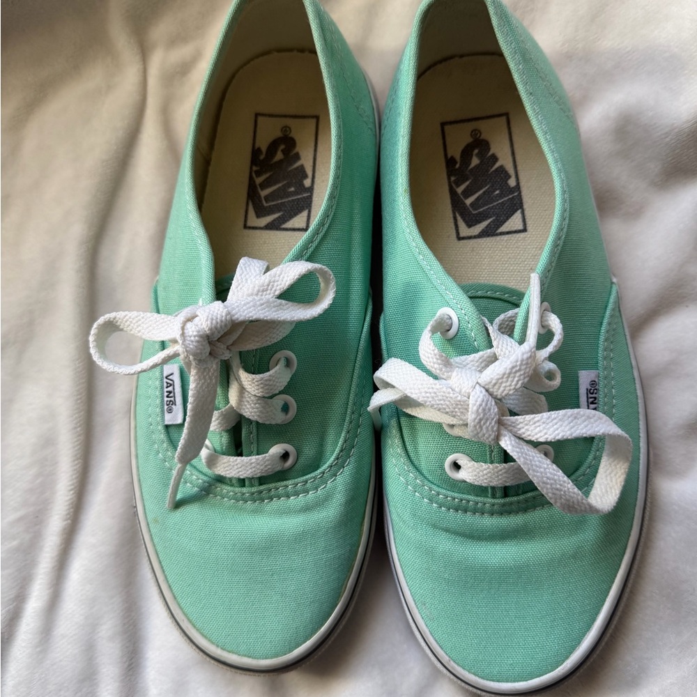 Vans Women's Fresh Mint Canvas Sneakers